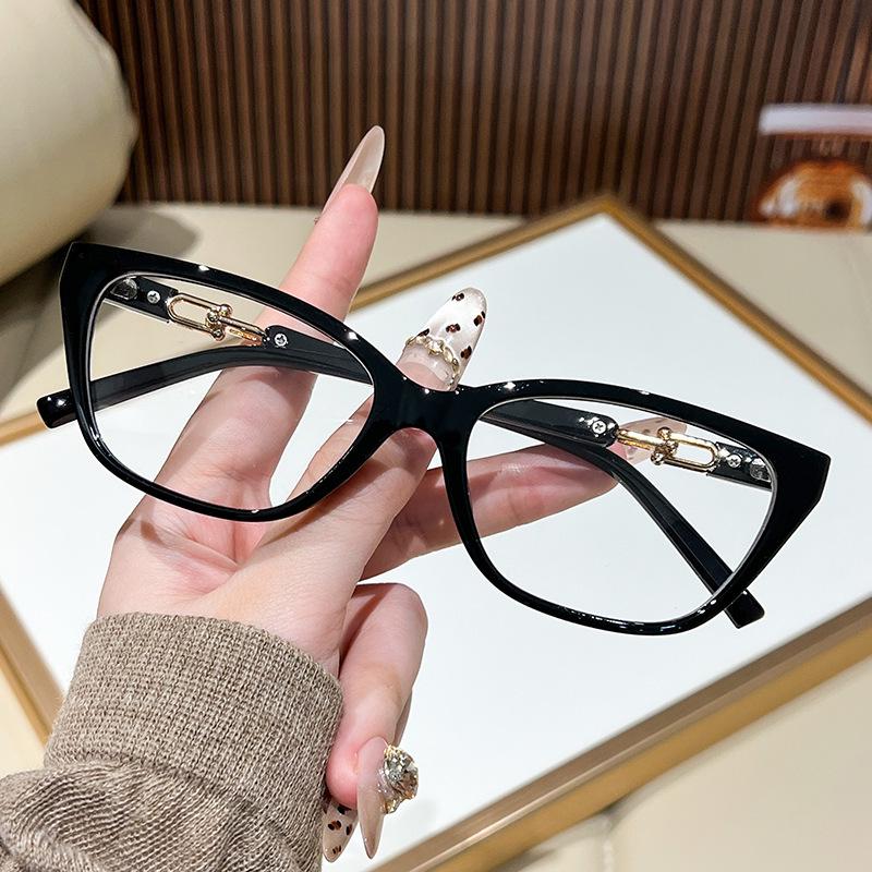 Artistic Slim Blue Light Blocking Women s Glasses - Trendy Photochromic Frames Plano Blue Light Blocking