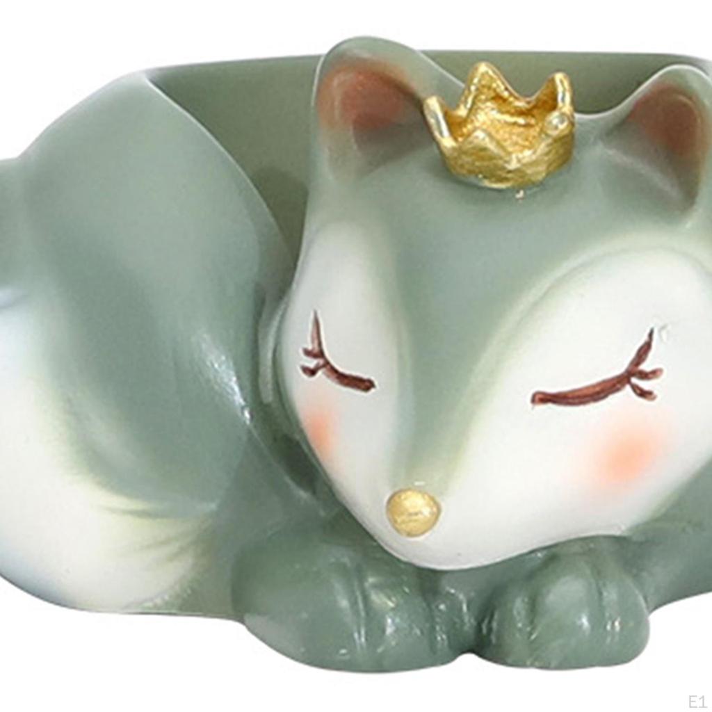 Animal Resin Figurine Present Sculpture Holder Candle Furnishings Living Room