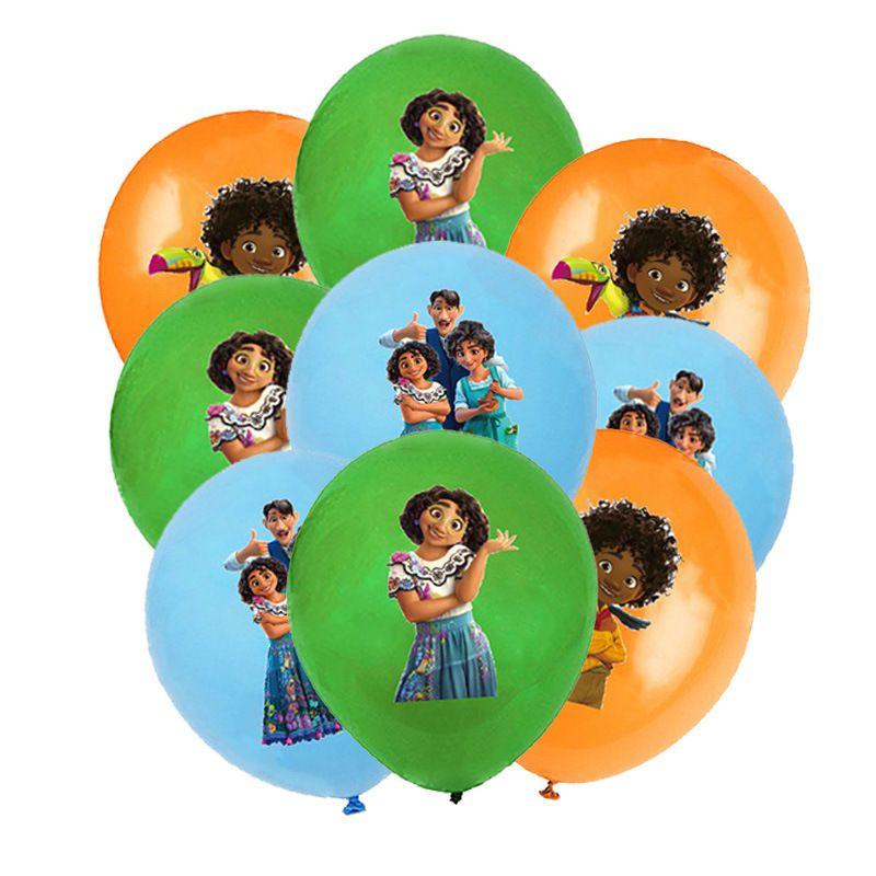 Encanto Mirabel Kids Birthday Party Supplies Balloons Set Vibrant And Colorful Decorations For Your Child's Special Day!