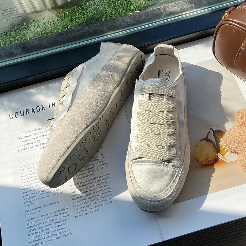 

Плоские туфли-одинарки, маленькие белые туфли, женские атласные туфли, испанские нишевые туфли, новинка 2025, повседневные спортивные кеды, полушлепанцы 40 серебряный