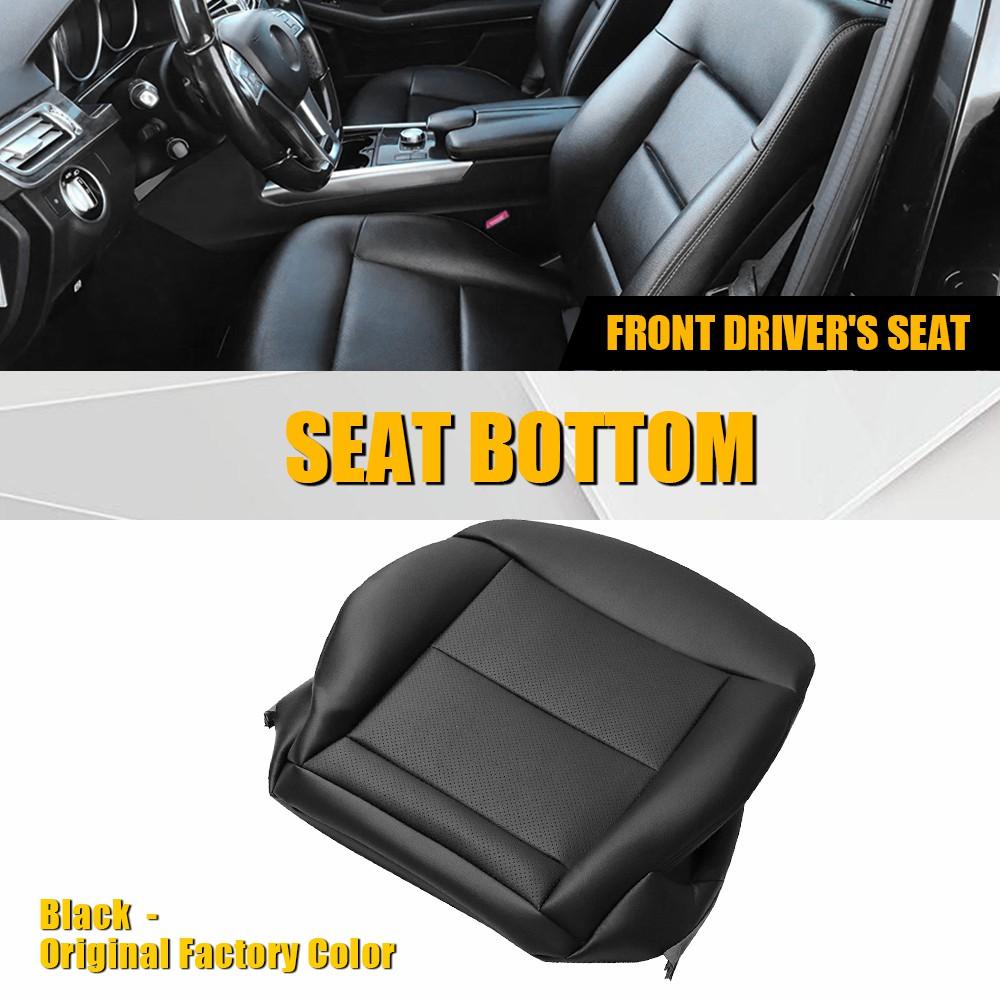 

1Pcs Driver Side Leather Bottom Seat Cover Tan Black Fits 2010-2014 Mercedes Benz E350 E550 Leather&Four Seasons чёрный