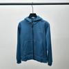 Couple Hoodie Sweatshirt Round Neck Zip Up Casual Loose Fit Men Women