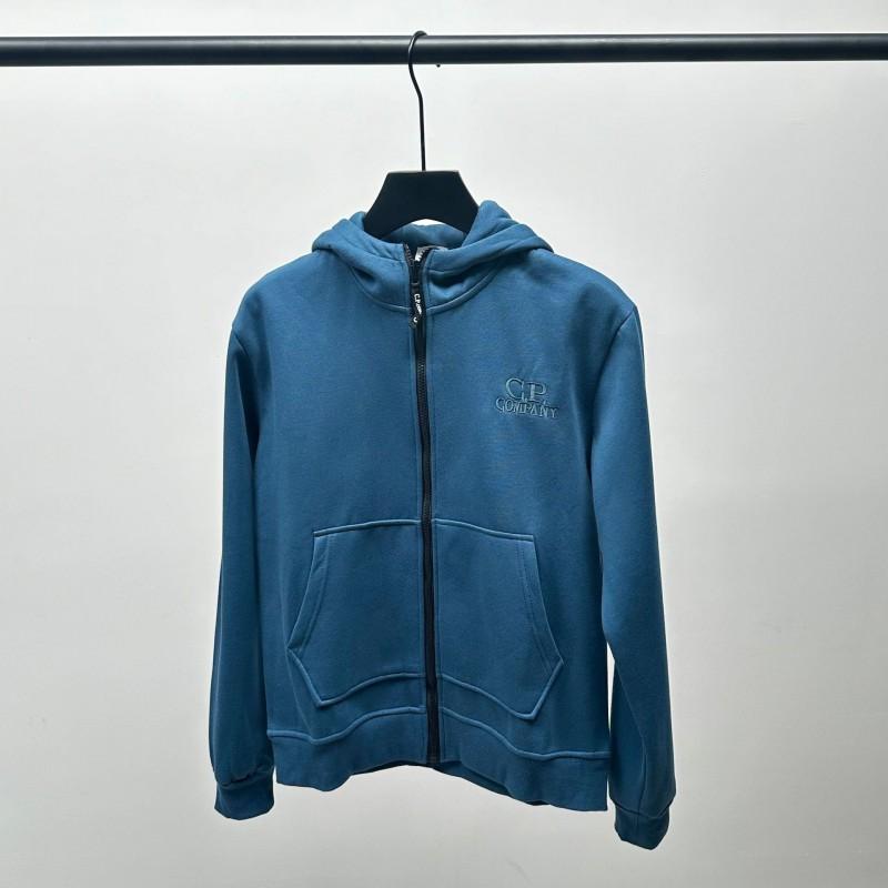 Couple Hoodie Sweatshirt Round Neck Zip Up Casual Loose Fit Men Women