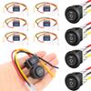 Three-Position Modified Auto and Motorcycle Boat Switch ON/Off Round Toggle Switch with Leads for Automotive Marine 1/2pcs