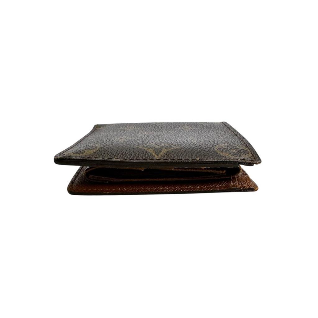 Louis Vuitton Cartes Crdit Monet Wallet Monogram Canvas Brown Unisex M61665 Used