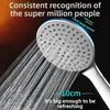 Home Shower Head Bathroom Accessories Handheld Spray Head Large Water Output for Bathing And Washing Single Head Spray