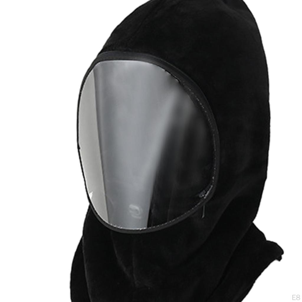 Balaclava Ski Hood Headwear Breathable Winter Hat Detachable Face Cover for Outdoor Sports Snow