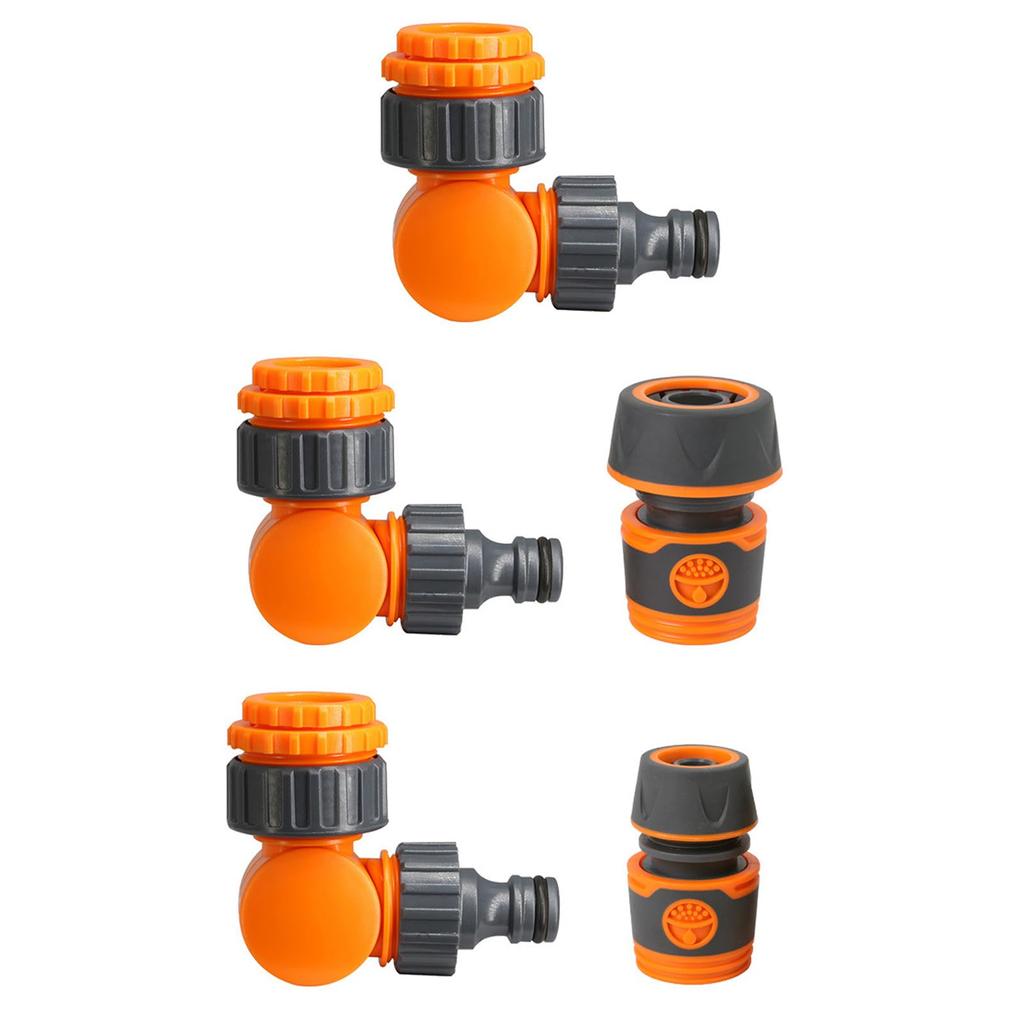 Garden Hose Connector Faucet Adapter For 1/2 Inch Hose Reel Cart Plastic Click-lock Quick ConnectionFor Watering Irrigation