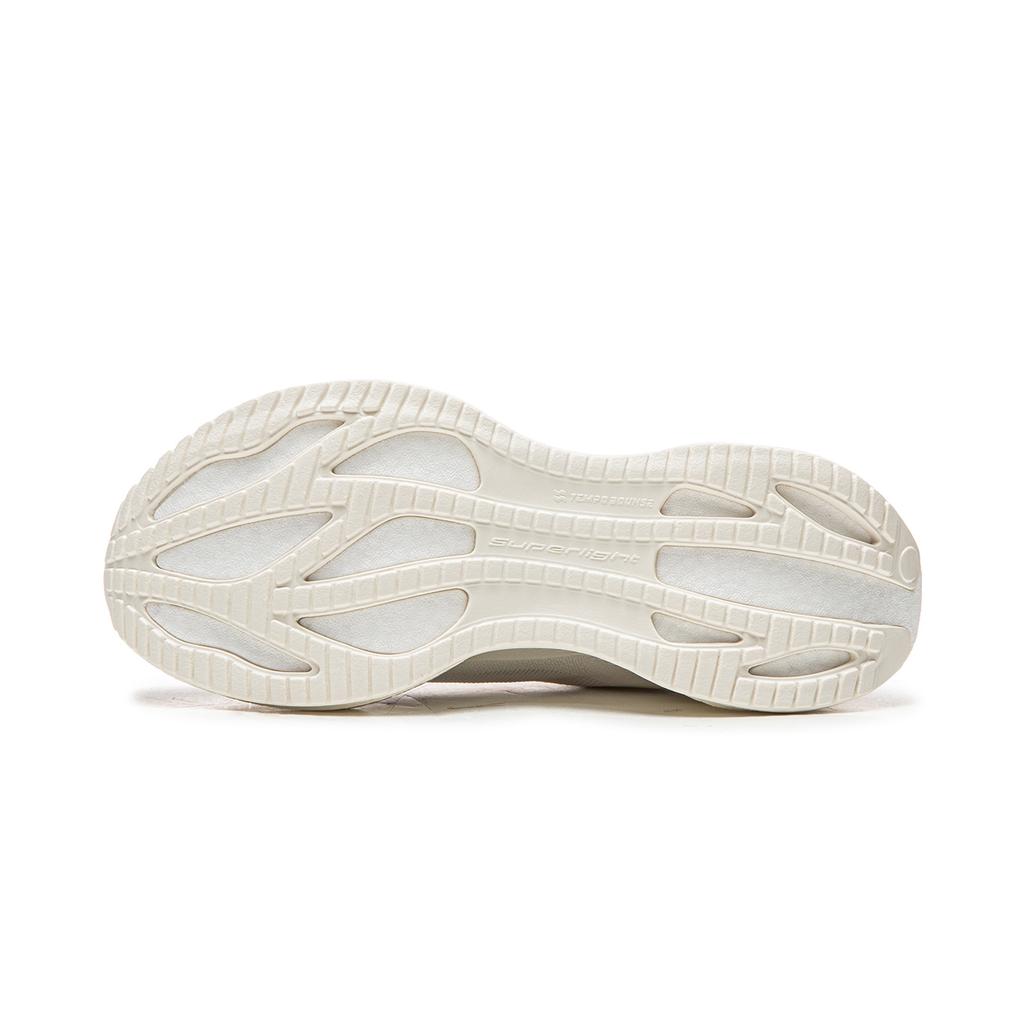 Li Ning Super Light 23 Cushioning Slip Resistant Abrasion Resistant Breathable Low top Running Shoes Women's Ivory ARBW018-4