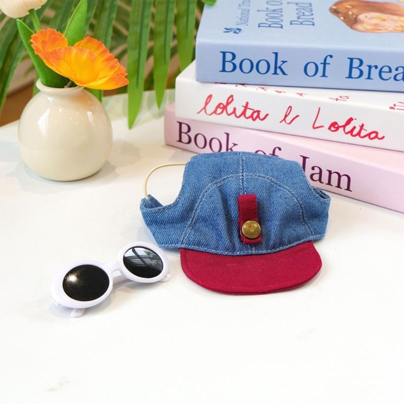 Comfortable Wide Brimmed Sun Hat For Pet Headgear Outdoor Summer Headgear Breathable Hat