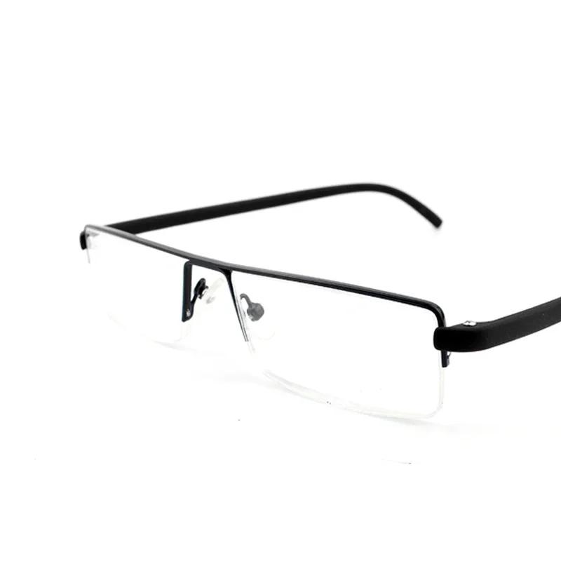 

Mens Readers Half Frame Reading Glasses For Women With Case 1.5 Metallic Galf Rim Prescription Eyeglasses 1.0 2.0 2.5 3.0 +3.5