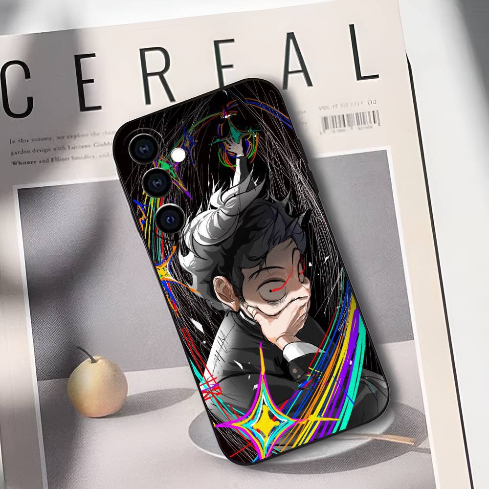 Mob P-Psycho 100 Silicone Soft Phone Case for Samsung Galaxy A73 A72 A71 A70 A53 A52 A51 - Protective Cover