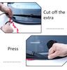1.8 m Car Rubber Sealer, Car Window Sealer, Roof Rubber Sealer, Windscreen Protection Strips for Trim, Car front and rear Windscreen Spoiler