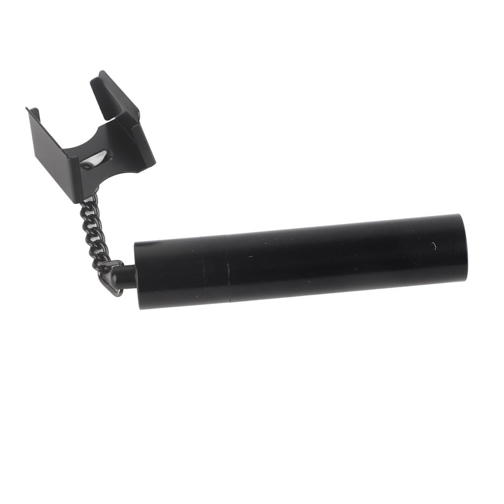 Billiard Chalk Holder 3 In 1 Portable Pool Cue Chalk Holder Billiard Cue Tip Pricker for Snooker Tool Accessory Black