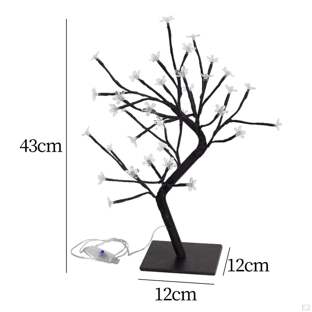 Elegant LED Tree Lamp for Home Decor