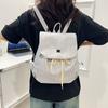Canvas Plaid Bag Women's Summer New Women's Bag Backpack Commuter Casual Small Backpack Shoulder Bag