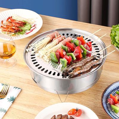 Domowe Węgielki Grill BBQ Przenośny Odpinany Koreański Stojak BBQ Na Piknik