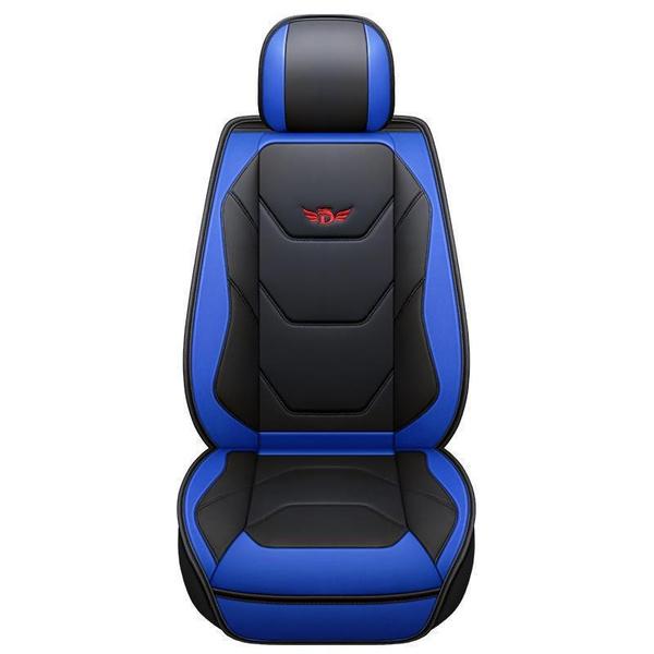 1 PC Pokrycie siedzenia samochodu Luksusowe uniwersalne 5D PU Skórzane pokrycie przedniego siedzenia Mata na siedzenia samochodowe Wodoodporny ochraniacz na fotel samochodowy Oddychający