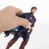 Figuras de Acción LED Vibrantes y Duraderas Vengadores Infinity War Muñeco Capitán de 16 cm Para Niños