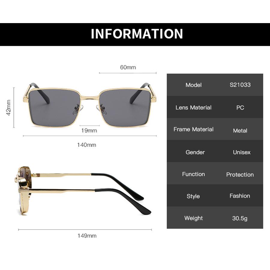 Rectangle Sunglasses Women  Luxury Brand Designer Quality Vintage Sun Glasses Fashion Retro Square Shades For Women