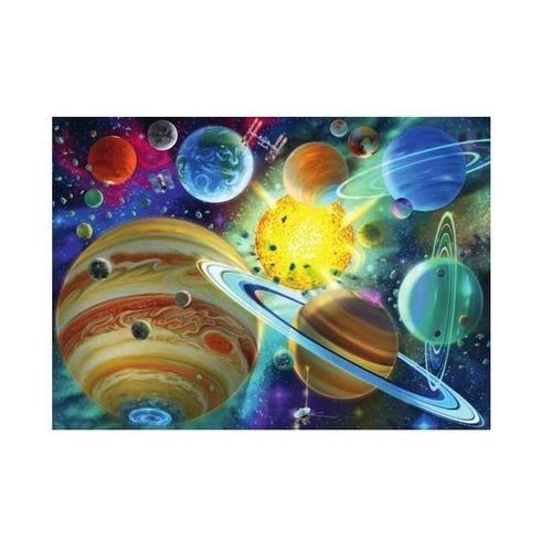 Puzzle - RAVENSBURGER - Cosmic Connection - 150 pièces - Extra larges - Espace