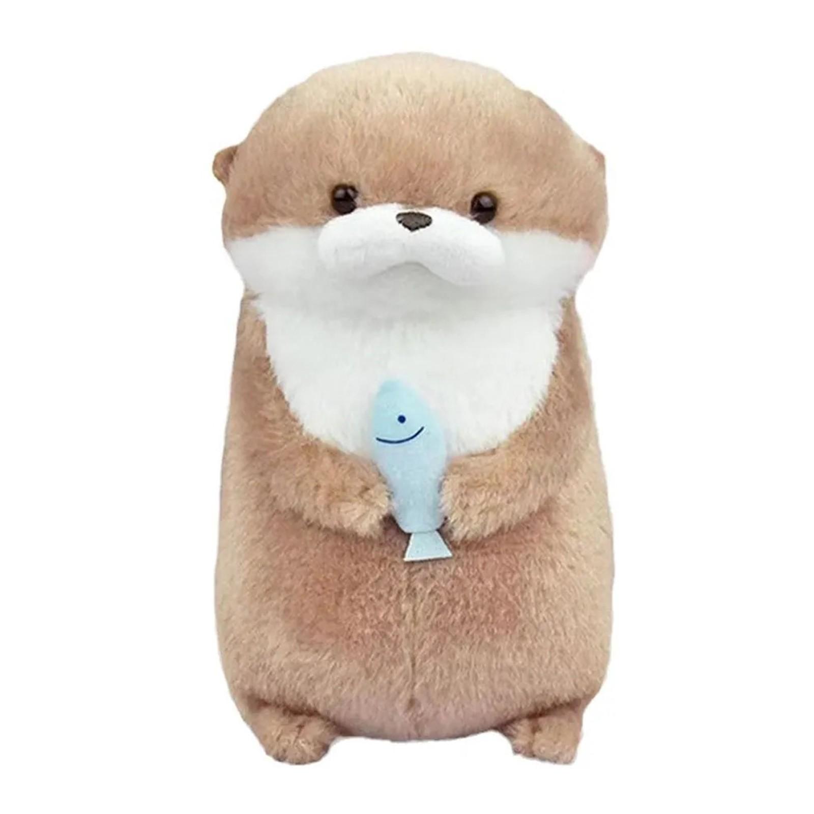 

Милый мультяшный плюшевый брелок коричневый