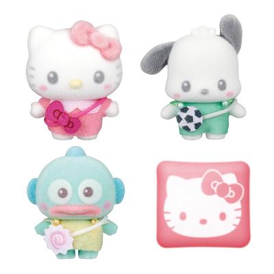 Bandai Puchitomo Personagens Sanrio Hello Kitty & Pochacco & Hangyodon Personagens Sanrio
