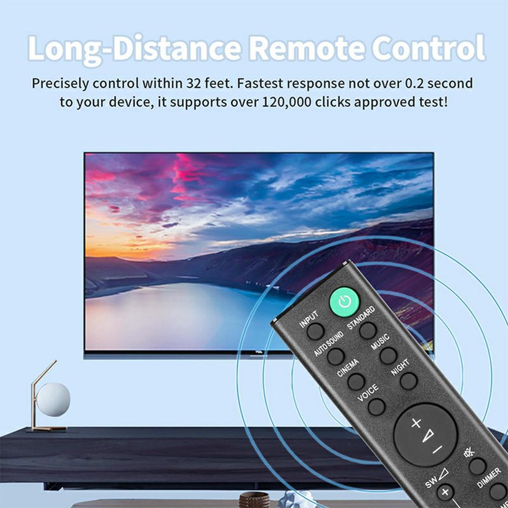 RMT-AH412U For Sony Soundbar Remote Control Battery Operated Infrared Replacement Controller