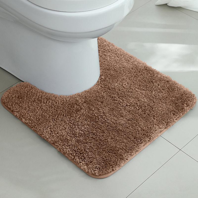 Anti-Slip Absorbent U-Shaped Bathroom Toilet Mat