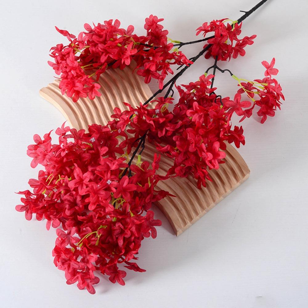 

Long Stem Artificial Lilac Flowers Home Decoration Wedding Fake Flower Wedding Party красный