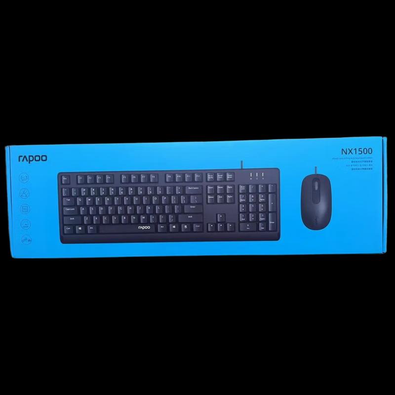 Rapoo NX1500 Wired Keyboard and Mouse Combo