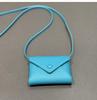 Genuine Leather Mini Crossbody Bag for Women Envelope Style Phone Purse