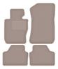 Tapis de sol en velours beige pour: BMW X1 E84 xDrive 0 (2004-2011)