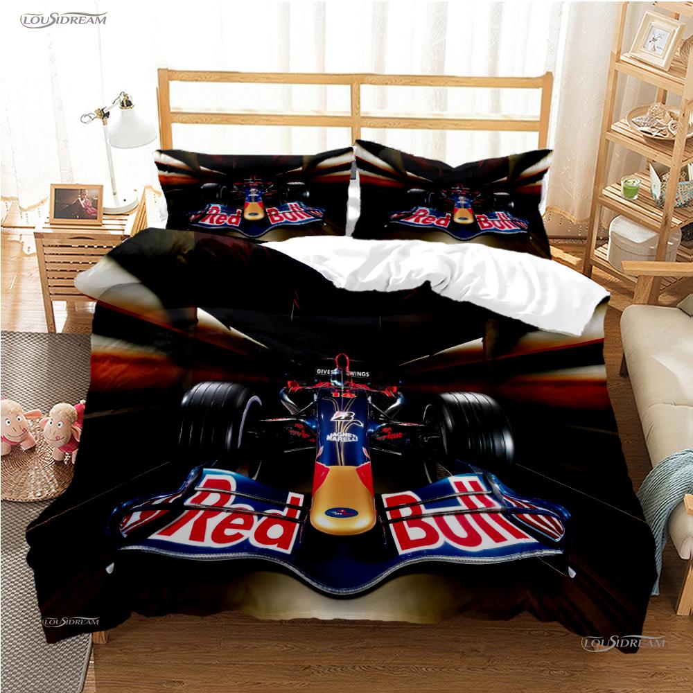Moto Car Enthusiast All Season Duvet Cover Comforter Bedding set Luxury Soft Quilt Cover and Pillowcase Single/Double/Queen/King