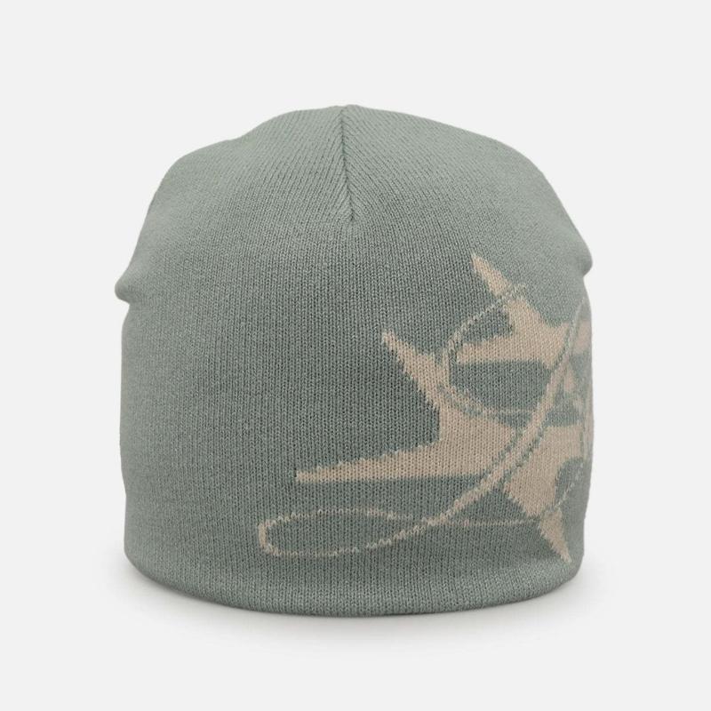 Cappello freddo in maglia jacquard casual hip hop moda Y2K da uomo e da donna europeo e americano