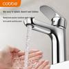 Kaibe Zinc Alloy Single-Handle Hot & Cold Bathroom Sink Faucet