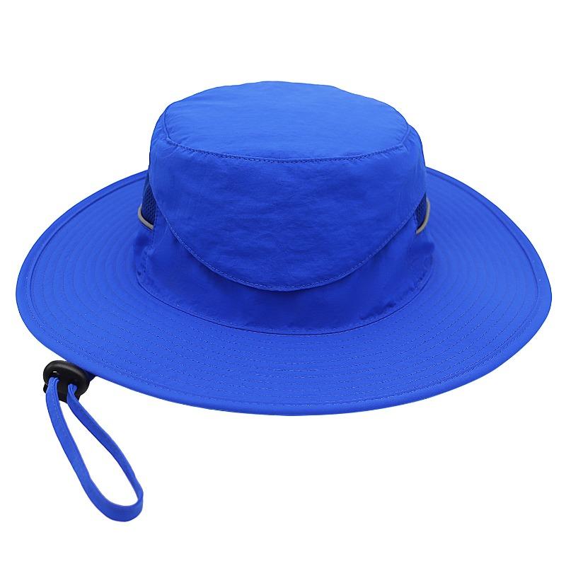 New Bucket Hat Men's Casual Outdoor Quick-drying Sunscreen Hat Light Fishing Visor Camping Hat