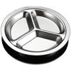 304 Stainless Steel Divided Lunch Plate