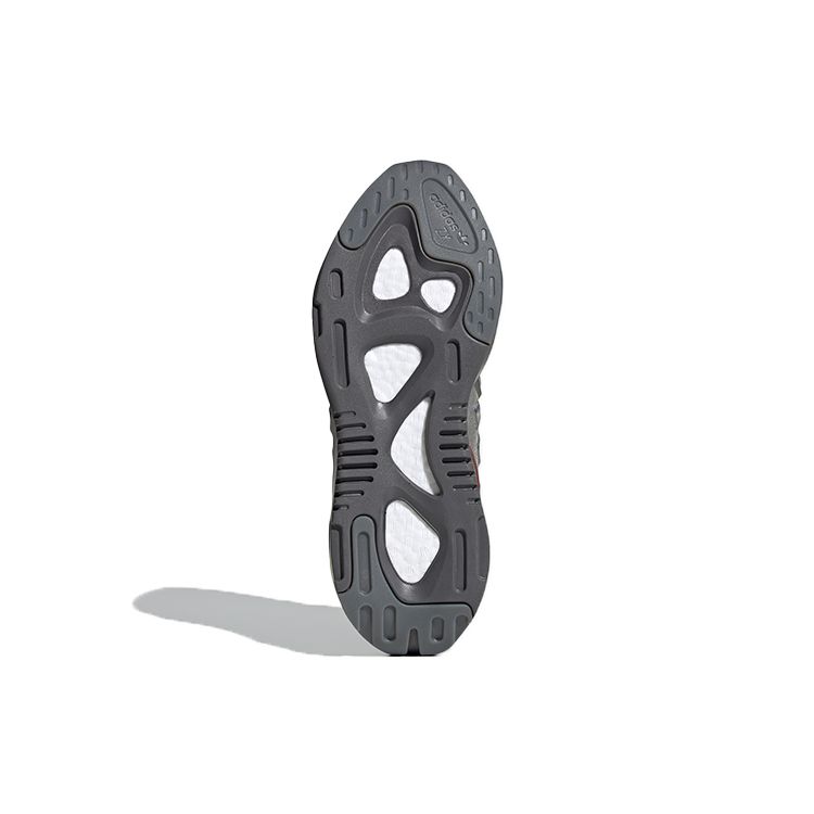 Adidas Originals ZX Alkyne Mesh Synthetic Leather Comfortable Versatile Breathable Low-Top Lifestyle Casual Shoes Unisex Sneaker Gray Green FX6247