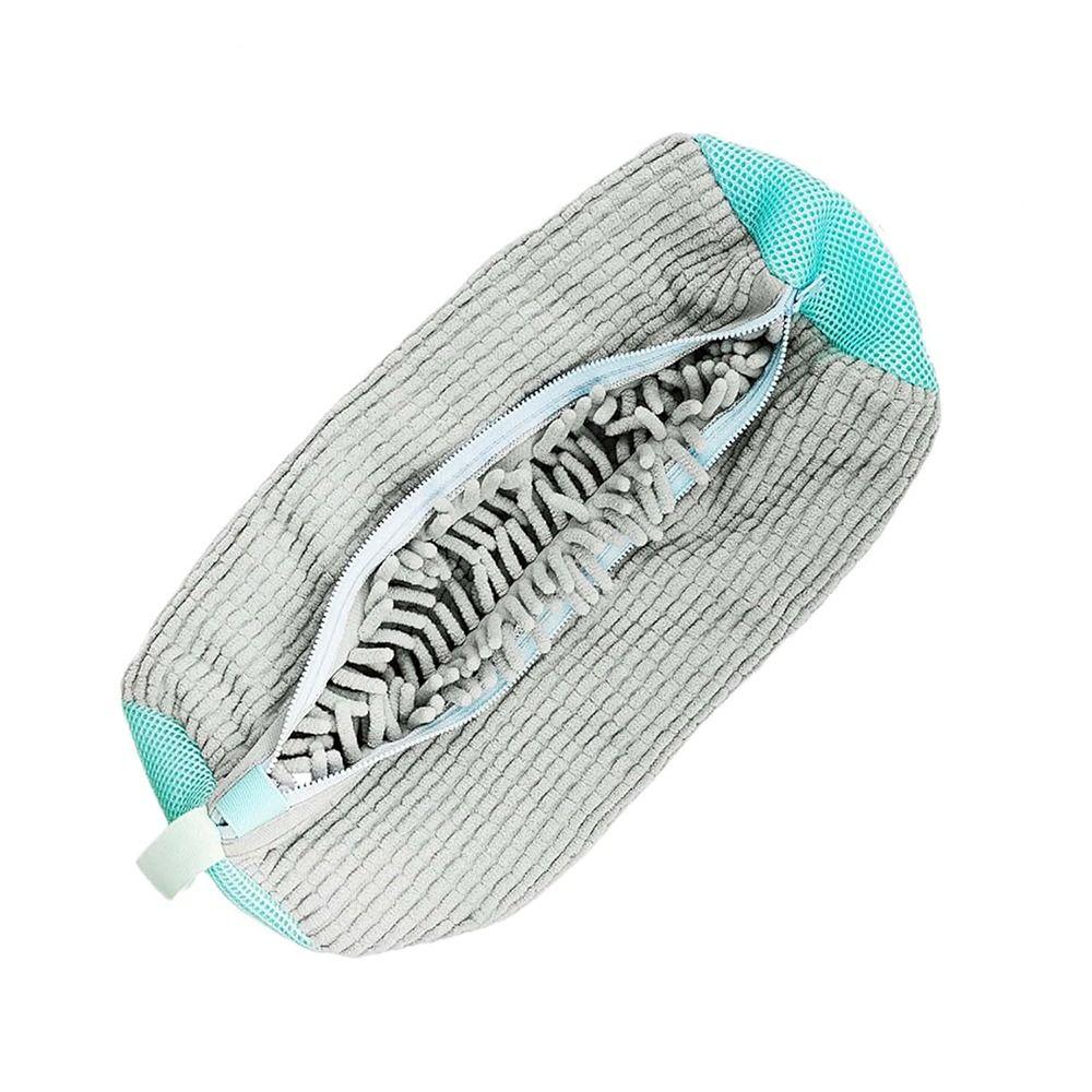 Zipper Shoe Laundry Bag Shoe Protection Shoe Plush Wash Bag  for All Shoe Types