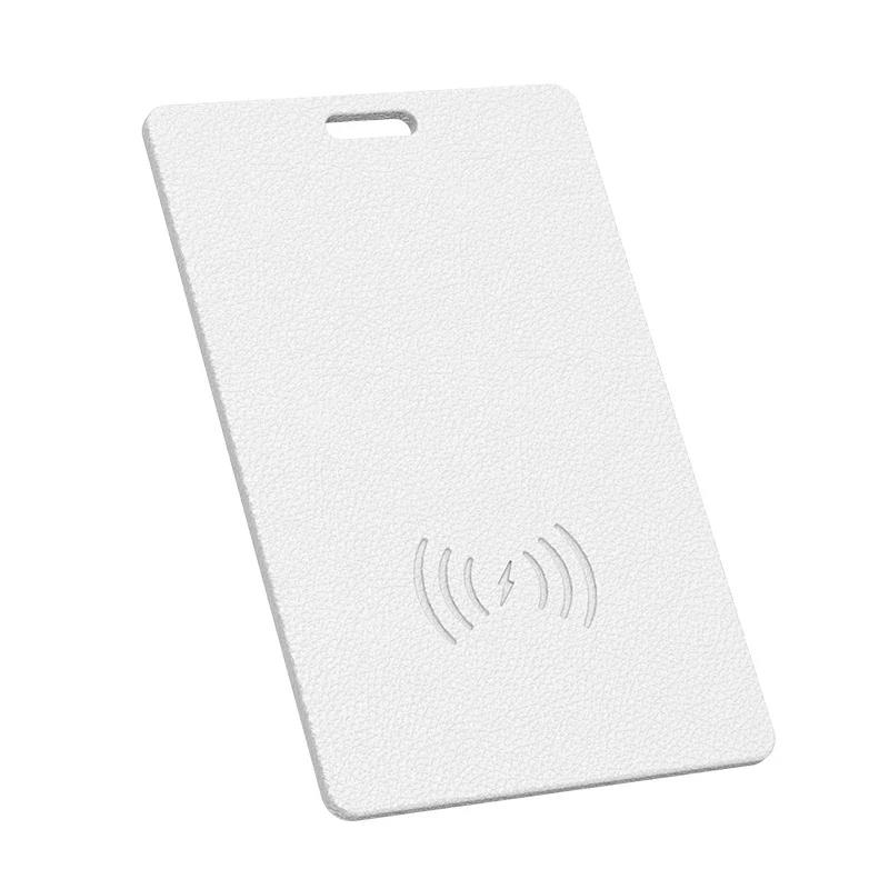 Thin GPS Locator Card Anti Loss GPS Tracking Smart Mini Tag Bluetooth Wireless Charge for Find My APP IOS Wallet Phone Tracker