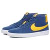 Nike Zoom Blazer Mid SB Michigan Unisex Sneaker Blau Marine Weiß 864349-402