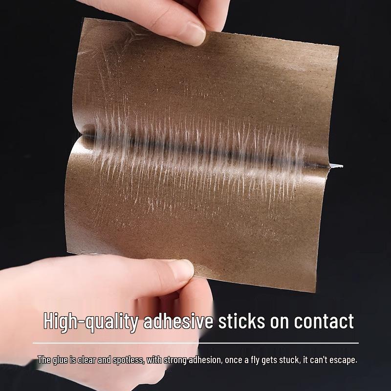Sticky Fly Paper: Drug-Coated Mosquito & Fly Catcher - 50 Sheets for Newcomers