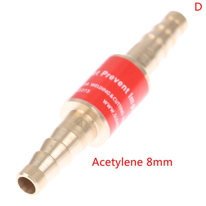 Pipe Flashback Arrestors Of Acetylene & Oxygen Fuel Check Safety Valve