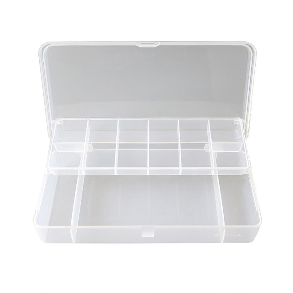 Double-Layer Fishing Box Bait Container Portable Lure Storage Box Fishing Tool Organizer Boxes for Bait & Accessories