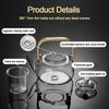 Wood Handle Clear Teapot With Filter Tea Pot New Boiling teapot  Home Office