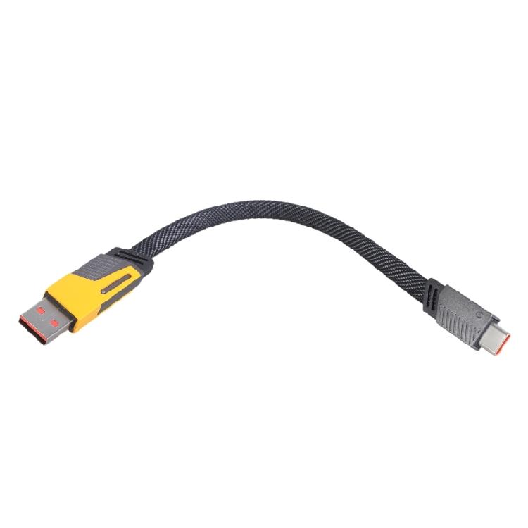 

Двойной штекер Type C + USB на Type C кабель для синхронизации данных 2-в-1 кабель для быстрой зарядки 65 Вт мощность и 480 Мбит/с передача