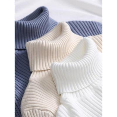 Women's High Neck Slim Fit Knitted Pullover Sweater - Long Sleeve Solid Base Layer for Autumn/Winter (2025 Bestseller)