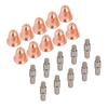 Electrode Cutting Nozzle Tool Cutting Nozzle PR0110 Electrode PD0116-08 Nozzles for S25 S45 Plasma Cutter Torch