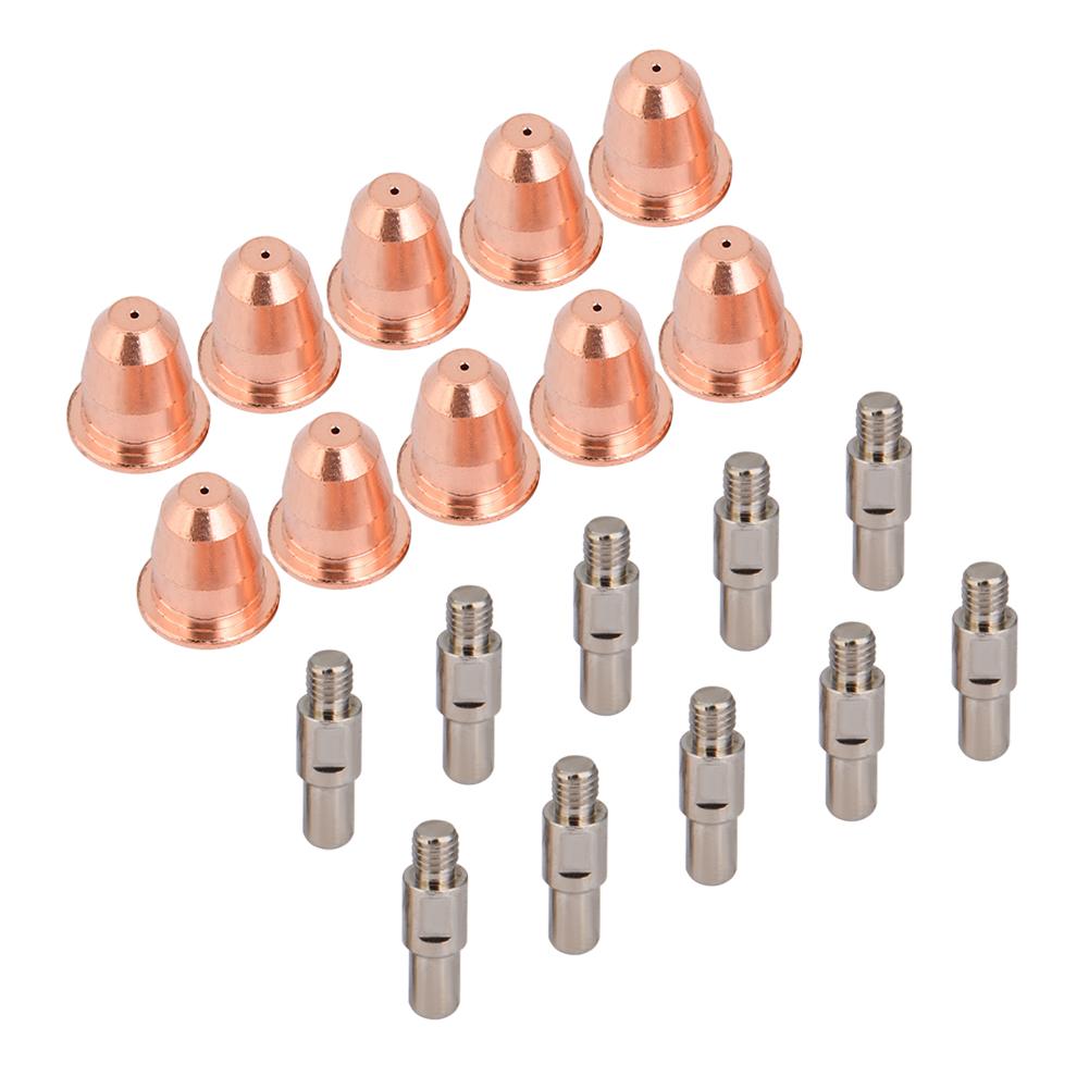 Electrode Cutting Nozzle Tool Cutting Nozzle PR0110 Electrode PD0116-08 Nozzles for S25 S45 Plasma Cutter Torch